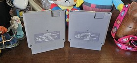 Bases Loaded 1 & 2 (Nintendo Entertainment System, 1988) Video Game Lot NES 