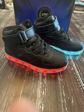 Zapatos ATS LED para niños con luz brillante - Talla 1 - ¡Nuevos en caja!  ¡Funciona!   ¡Suelas iluminadas!