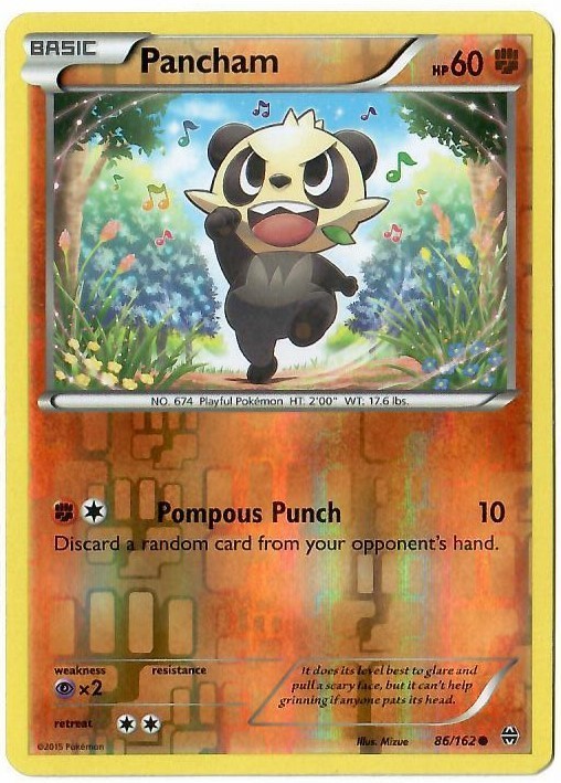 Pancham 86/162 Breakthrough Reverse Holo