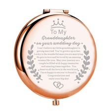 to My Granddaughter On Your Wedding Day Gifts from Grandma Grandpa Granddaugh...