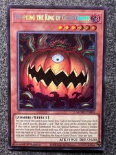 Yugioh Pumpking the King of Grave Ghosts MZMU-EN001 Secret Rare 1st Edition NM