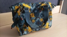 borsa donna kipling callie colore blu e giallo come nuova
