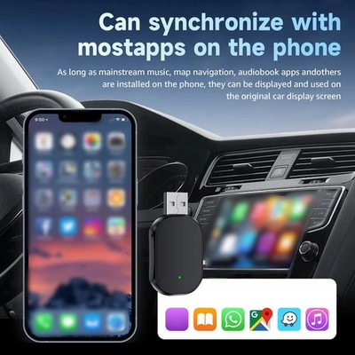 Verwandeln Sie Ihr Auto mit Wireless für Carplay und für Android Auto Adapter