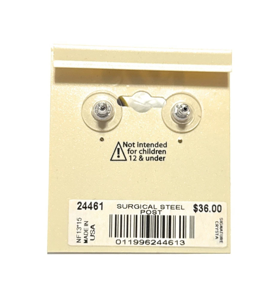 Brincos de cristal prata rosa flor assinatura design brincos de noiva moda profissional - Imagem 2 de 4