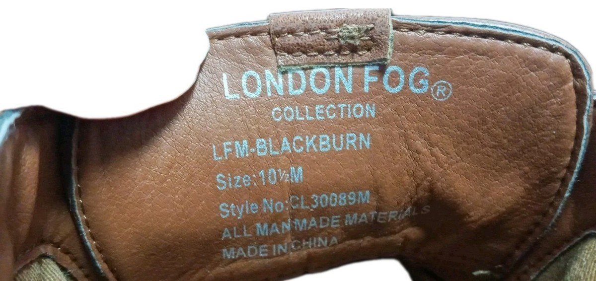 London Fog Collection Blackburn Chukka Boots Brown CL30089M Men\'s Size 10.5 M London Fog Blackburn Chukka Boots Shoes Mens Size 9.5 M  main image 2
