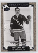 2018-19 Upper Deck Chronology 170/222 Andy Bathgate #59 HOF s3g