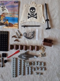 1992 LEGO 6261 RAFT RAIDERS COMPLETE SET WITH MANUAL