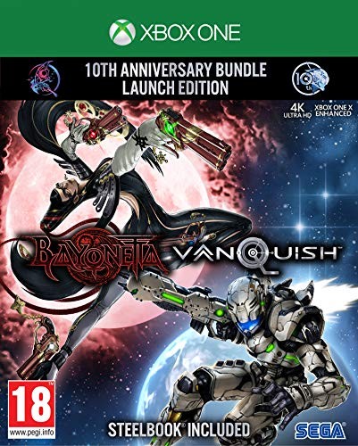 Bayonetta & Vanquish 10th Anniversary Bundle (Xbox One) - Steel Book - Brand New