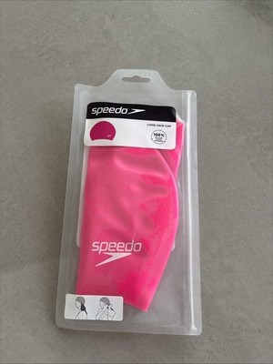 Speedo Long Hair Cap Pink