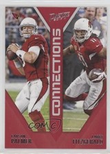 2017 Panini Prestige Connections Larry Fitzgerald Carson Palmer #12 fm0