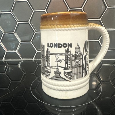 London England Beer Stein Mug City Landmark Sight 24oz Souvenir Drinking Cup C52
