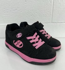 Heelys Dual Up Pink Black Girls Youth Size 4