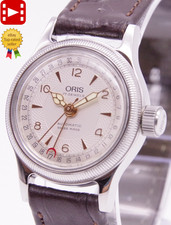  [MINT] ORIS Pointer Date 7464-C Big Crown 27...