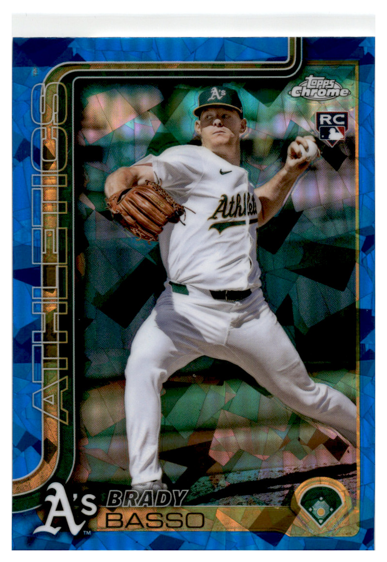 2025 Topps Chrome Sapphire Edition - Brady Basso #205 (RC)