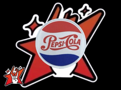 Pepsi-Cola Exclusive Woven Patch Collection Vintage Style