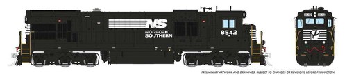 Rapido 42124 HO GE C36-7 - Standard DC Norfolk Southern #8539 | Zustand: New