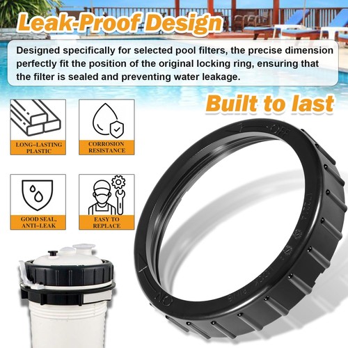 R172214 Lock Ring for Pentair Rainbow Pool System HC-3315 HC-3330 HC-3340 - Picture 5 of 10