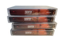 Country Legends Music Cassette 4-Tape Set Vol. 1-4 New Sealed 1998 NOS