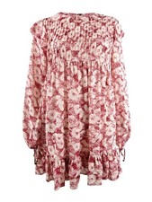 Free People Women's These Dreams Mini Dress (M, Tea Combo)