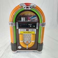 Wurlitzer Mini Jukebox 1015-CD con telecomando - testato ✅ - DIFETTO PARZIALE ❌