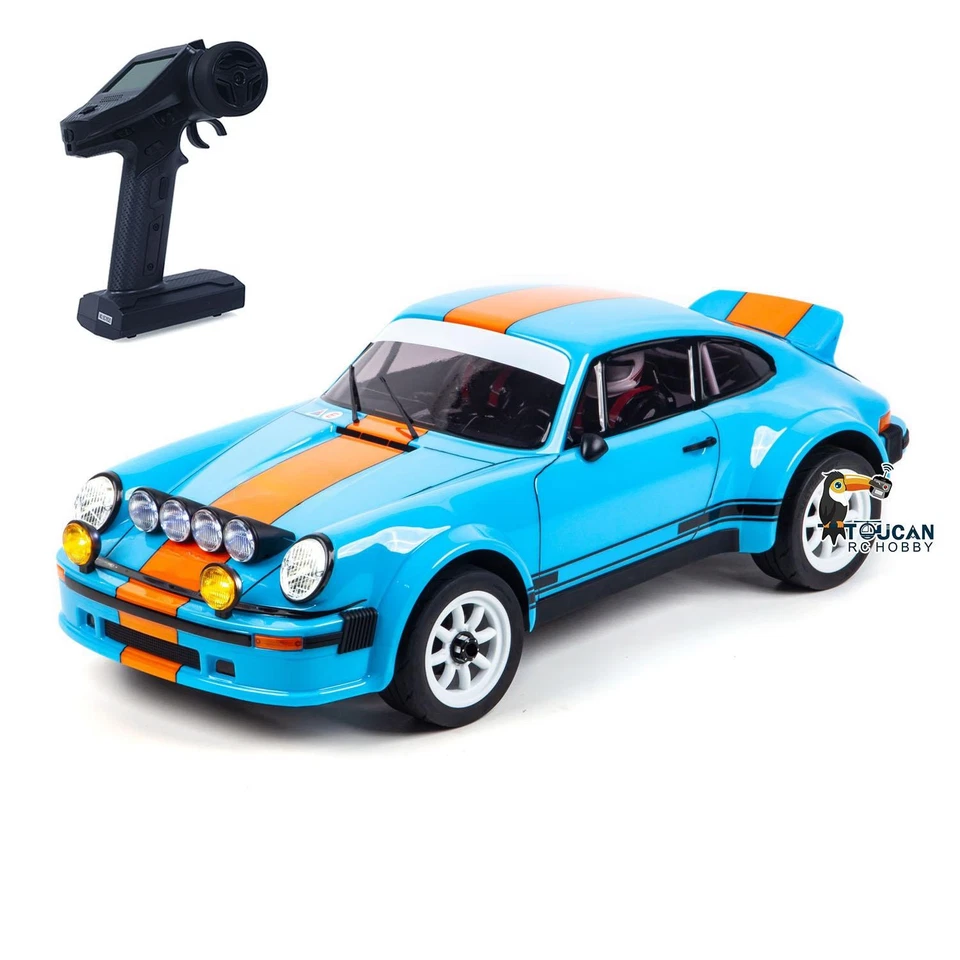 TRACTION HOBBY 1/6 RC Rally Car 4*4 Metal Chassis Light Independent Suspension - Image 3 of 4