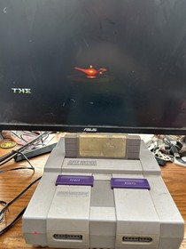 Super Nintendo SNES Console Only Home Console Good Shape Tested Working!