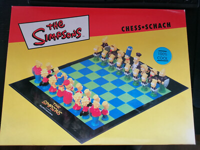 20th Century Fox Film Corp 97/01106: The Simpsons 3-D Chess / 3-D Schach