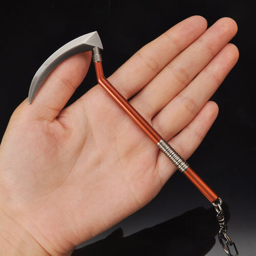 1/6 Scale Metal Pickaxe Sickle Weapon Model For 12'' Action Figure
