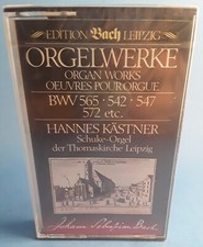 Bach  Orgelwerke - Thomaskirche Cassette, 1984   RARE  New/Sealed  Ships Free  