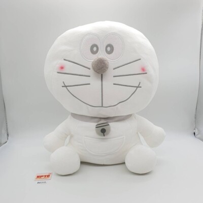 Doraemon B335 Doraemon White-styles Epoch Plush 13'' Stuffed Toy Doll Japan
