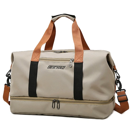 Wasserdichte Reisetasche Sport Fitnessstudio Weekender Gepäcktasche mit Schuhfach - Bild 5 von 31