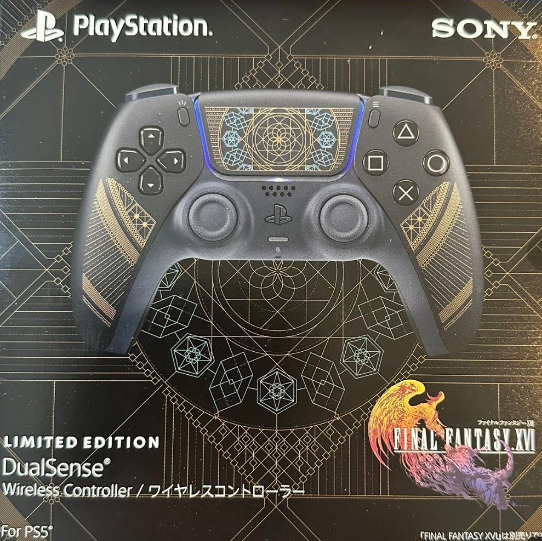 PS5 Controller FINAL FANTASY XVI Limited Edition CFIJ-15500 JAPAN OFFICIAL