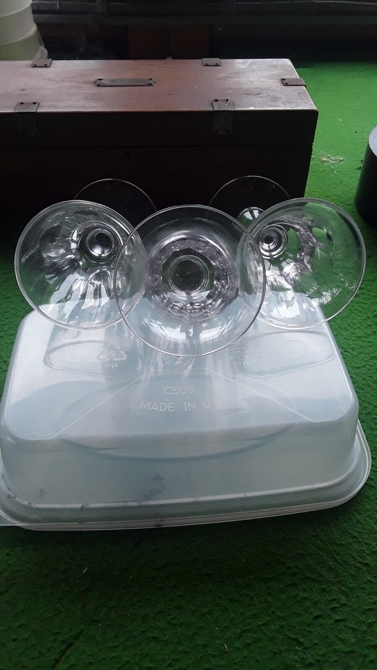 Group of 3 wine glasses eBay