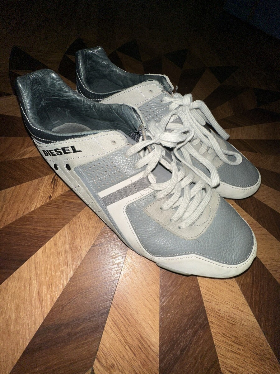 VTG Y2K Diesel Mens Shoes Size 10 Korbin II Gray | eBay