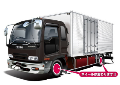Aoshima 1/32 Isuzu Forward Histar Reefer Plastic Model Kit | eBay