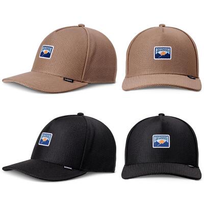 Djinns New HFT Cap Perfo Mountain Basecap Trucker Kappe Patch Logo Fähnchen Neu