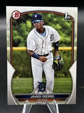 2023 Bowman Prospects 1st #BP-4 Javier Osorio Detroit Tigers