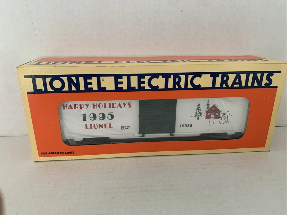 Lionel Trains 6-19938 Lionel Christmas Box Car 1995, O Gauge, NIB - Image 2 of 4