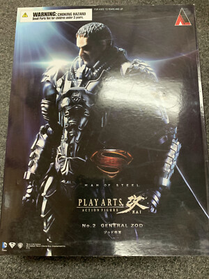 *DAMAGED* DC Comics Man of Steel: #2 General Zod Play Arts Kai Action Figure