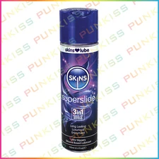 Skins Superslide Silicone Personal Lubricant Adult Couple Long Lasting Sex Lube