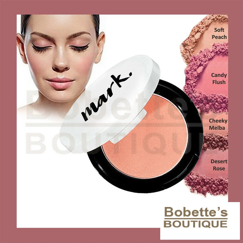 FARD à JOUES-BLUSH POUDRE COMPACTE 4 Nuances au Choix AVON MARK