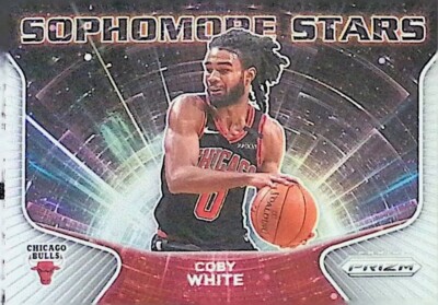 2020-21 Panini Prizm NBA Chicago Bulls Sophmore Stars Coby White