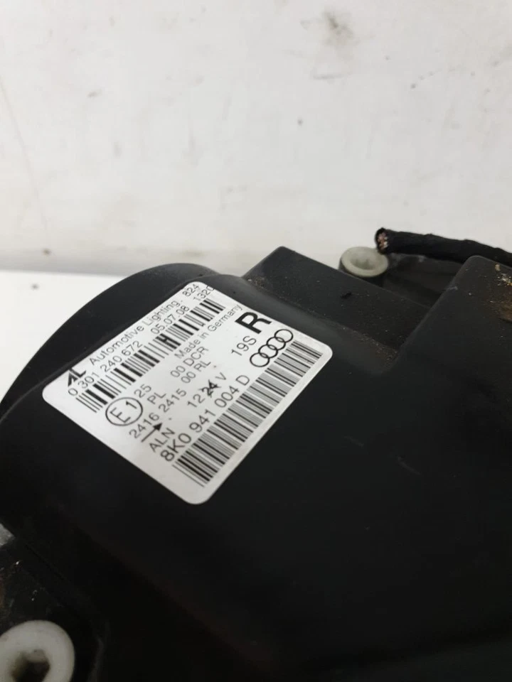 Audi A4 Tdi S Line 2008-2012 HEADLIGHT/HEADLAMP XENON (DRIVER SIDE) 8K0941004 - Image 3 of 4