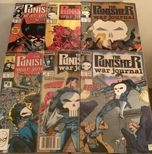 Punisher War Journal (1988) 1 - 77,  (2006) #1  (Individual Issues) High grade