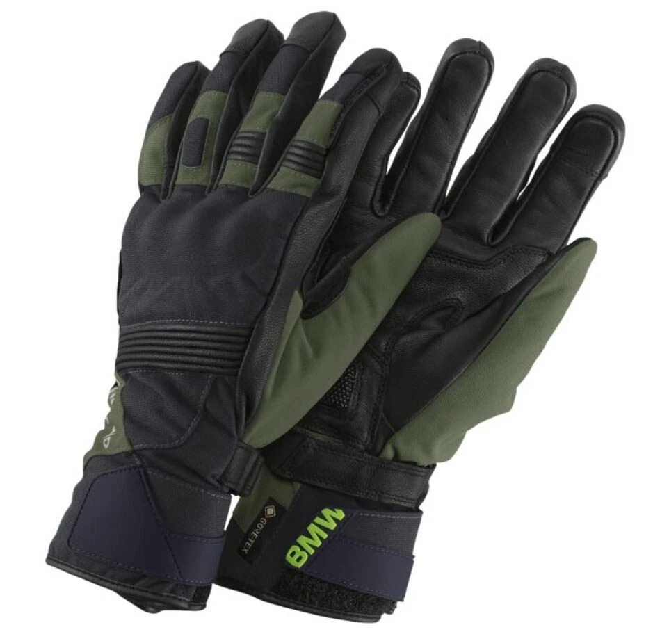 Original BMW Motorrad Handschuh Reschen GTX He. schwarz/oliv Gr  