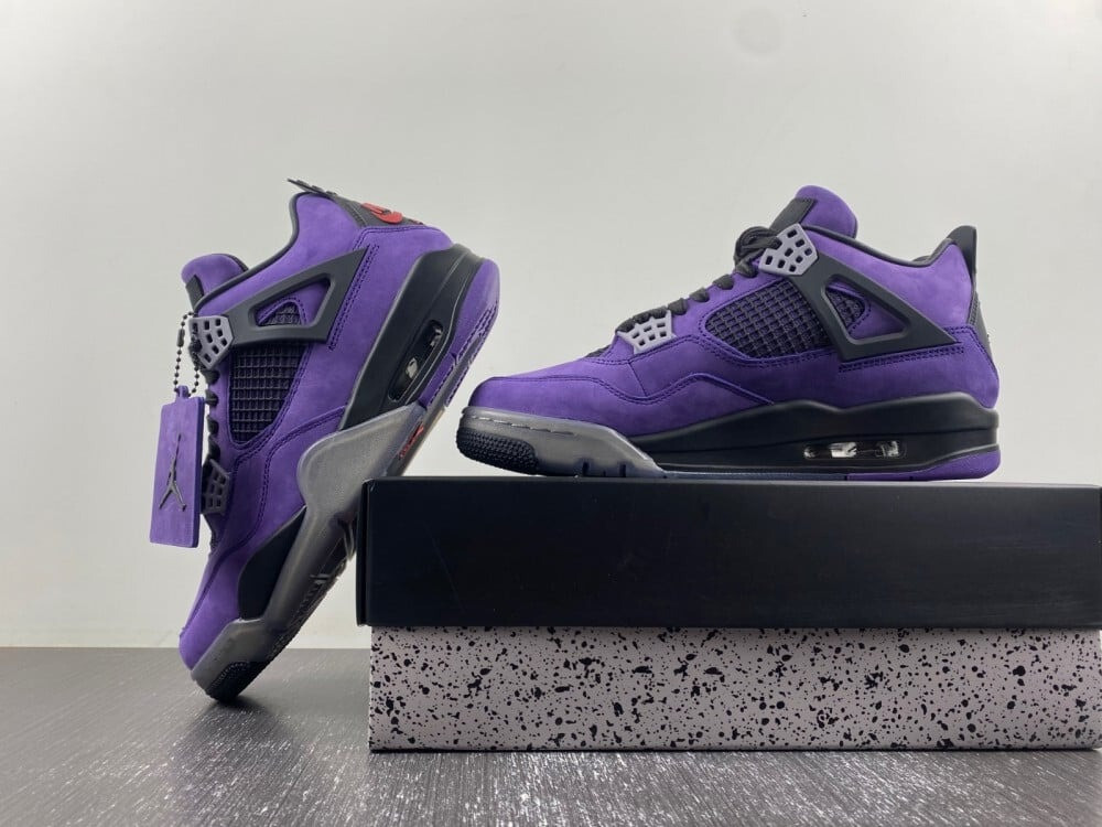 AJ4 Retro Travis Scott Purple