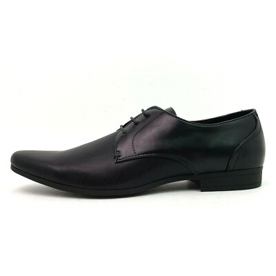 Boohoo MAN Embossed Vamp Smart Mens Size 10 Black Formal  display picture 3