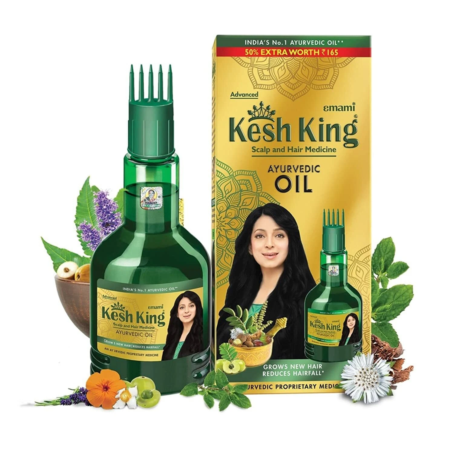 Kesh King Ayurvedic Anti Hairfall Hair Oil Hair Repair & Growth 300ml