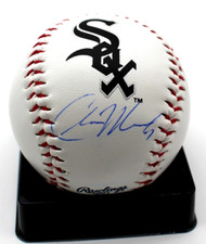 Chase Meidroth Signed Major League Logo Ball White Sox w/Beckett BAS BQ83820