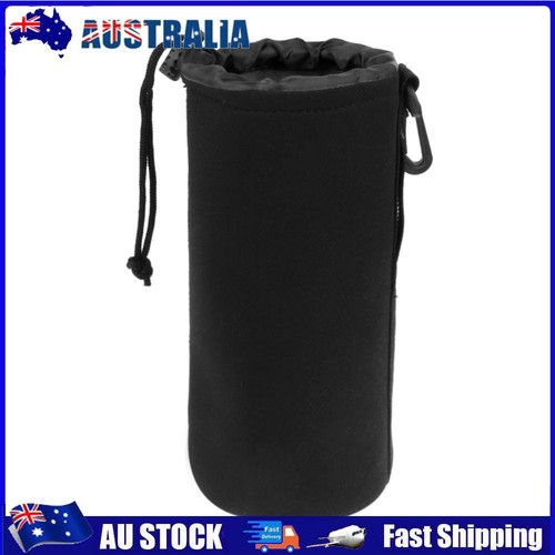 Waterproof Soft Neoprene Camera Lens Pouch Drawstring Protector Case (XL)